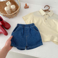 Load image into Gallery viewer, Baby Kid Girls Boys Solid Color Shorts Wholesale 240409123

