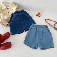 Load image into Gallery viewer, Baby Kid Girls Boys Solid Color Shorts Wholesale 240409123
