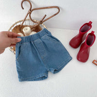 Load image into Gallery viewer, Baby Kid Girls Boys Solid Color Shorts Wholesale 240409123
