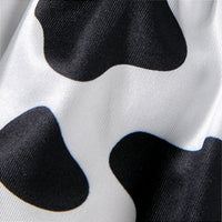 Load image into Gallery viewer, 2 Pieces Set Baby Girls Cartoon Rompers Color-blocking And Cow Shorts Wholesale 240409124
