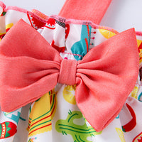 Load image into Gallery viewer, 2 Pieces Set Baby Kid Girls Cartoon Tank Tops And Solid Color Shorts Wholesale 240409126
