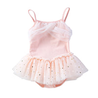 Load image into Gallery viewer, Kid Girls Solid Color Rompers Wholesale 240409128
