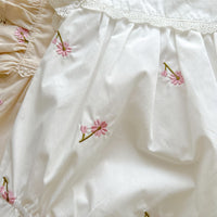 Load image into Gallery viewer, Baby Kid Girls Flower Embroidered Rompers Wholesale 24040913
