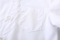 Load image into Gallery viewer, 2 Pieces Set Baby Kid Boys Solid Color Bow Shirts And Shorts Wholesale 240409131
