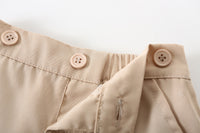 Load image into Gallery viewer, 2 Pieces Set Baby Kid Boys Solid Color Bow Shirts And Shorts Wholesale 240409131
