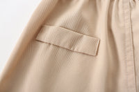 Load image into Gallery viewer, 2 Pieces Set Baby Kid Boys Solid Color Bow Shirts And Shorts Wholesale 240409131
