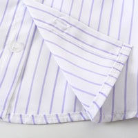 Load image into Gallery viewer, 2 Pieces Set Baby Kid Boys Striped Shirts And Solid Color Rompers Wholesale 240409132

