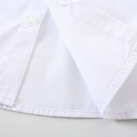 Load image into Gallery viewer, 2 Pieces Set Baby Kid Boys Solid Color Bow Shirts And Shorts Wholesale 240409133
