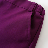 Load image into Gallery viewer, 2 Pieces Set Baby Kid Boys Solid Color Bow Shirts And Shorts Wholesale 240409133
