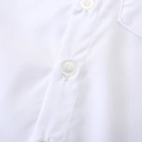 Load image into Gallery viewer, 2 Pieces Set Baby Kid Boys Solid Color Bow Shirts And Shorts Wholesale 240409134
