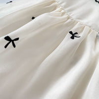 Load image into Gallery viewer, Baby Girls Bow Rompers And Dresses Wholesale 240409140
