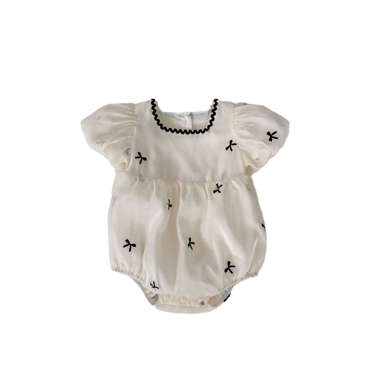 Baby Girls Bow Rompers And Dresses Wholesale 240409140