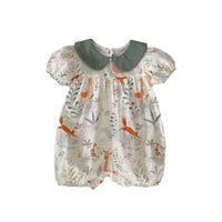 Load image into Gallery viewer, Baby Kid Girls Cartoon Print Rompers Wholesale 240409141
