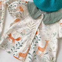 Load image into Gallery viewer, Baby Kid Girls Cartoon Print Rompers Wholesale 240409141
