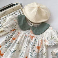 Load image into Gallery viewer, Baby Kid Girls Cartoon Print Rompers Wholesale 240409141
