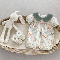 Load image into Gallery viewer, Baby Kid Girls Cartoon Print Rompers Wholesale 240409141
