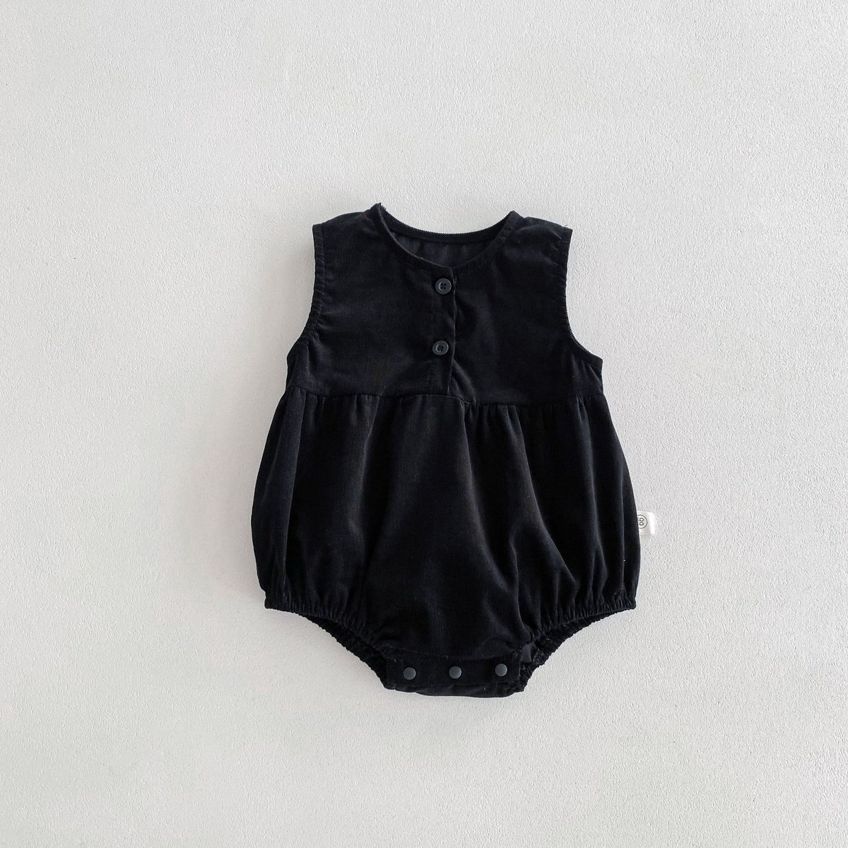 Baby Girls Solid Color Rompers Wholesale 240409142