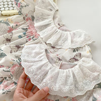 Load image into Gallery viewer, Baby Kid Girls Flower Print Rompers Wholesale 240409147
