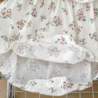 Load image into Gallery viewer, Baby Girls Flower Print Rompers Wholesale 240409150
