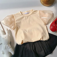 Load image into Gallery viewer, Baby Kid Girls Solid Color Tops Wholesale 240409151
