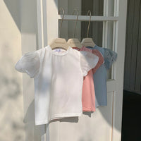 Load image into Gallery viewer, Baby Kid Girls Solid Color Tops Wholesale 240409151
