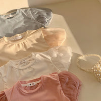 Load image into Gallery viewer, Baby Kid Girls Solid Color Tops Wholesale 240409151
