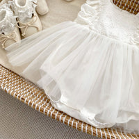 Load image into Gallery viewer, Baby Girls Solid Color Rompers Wholesale 240409164
