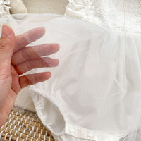 Load image into Gallery viewer, Baby Girls Solid Color Rompers Wholesale 240409164
