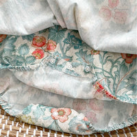Load image into Gallery viewer, Baby Girls Flower Print Rompers Wholesale 240409168
