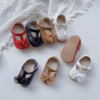 Load image into Gallery viewer, Baby Girls Solid Color Bow Shoes Wholesale 240409169
