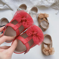 Load image into Gallery viewer, Baby Girls Solid Color Bow Shoes Wholesale 240409169
