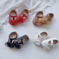 Load image into Gallery viewer, Baby Girls Solid Color Bow Shoes Wholesale 240409169
