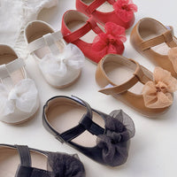 Load image into Gallery viewer, Baby Girls Solid Color Bow Shoes Wholesale 240409169
