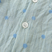 Load image into Gallery viewer, 2 Pieces Set Baby Kid Boys Polka dots Shirts And Solid Color Shorts Wholesale 240409171

