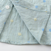 Load image into Gallery viewer, 2 Pieces Set Baby Kid Boys Polka dots Shirts And Solid Color Shorts Wholesale 240409171
