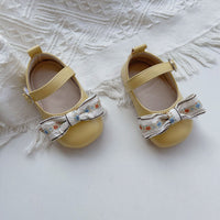 Load image into Gallery viewer, Baby Girls Solid Color Bow Shoes Wholesale 240409173
