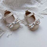 Load image into Gallery viewer, Baby Girls Solid Color Bow Shoes Wholesale 240409173

