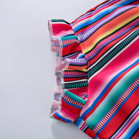 Load image into Gallery viewer, 2 Pieces Set Baby Girls Letters Rompers And Color-blocking Shorts Wholesale 240409176
