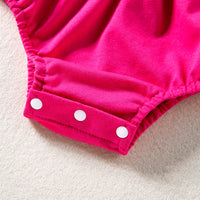 Load image into Gallery viewer, Baby Girls Color-blocking Rompers Wholesale 240409178
