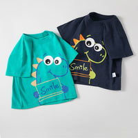 Load image into Gallery viewer, Baby Kid Boys Dinosaur Cartoon Print Tops Wholesale 240409180
