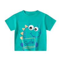 Load image into Gallery viewer, Baby Kid Boys Dinosaur Cartoon Print Tops Wholesale 240409180
