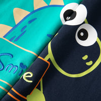 Load image into Gallery viewer, Baby Kid Boys Dinosaur Cartoon Print Tops Wholesale 240409180
