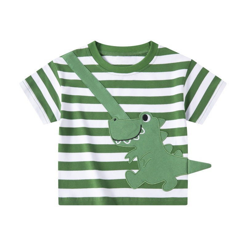 Baby Kid Boys Striped Tops Wholesale 240409181
