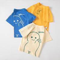 Load image into Gallery viewer, Baby Kid Boys Letters Cartoon Tops Wholesale 240409185
