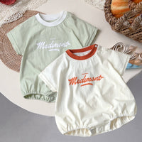 Load image into Gallery viewer, Baby Girls Letters Rompers Wholesale 240409195
