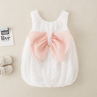 Load image into Gallery viewer, Baby Kid Girls Solid Color Bow Dresses Wholesale 240409196
