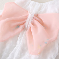 Load image into Gallery viewer, Baby Kid Girls Solid Color Bow Dresses Wholesale 240409196
