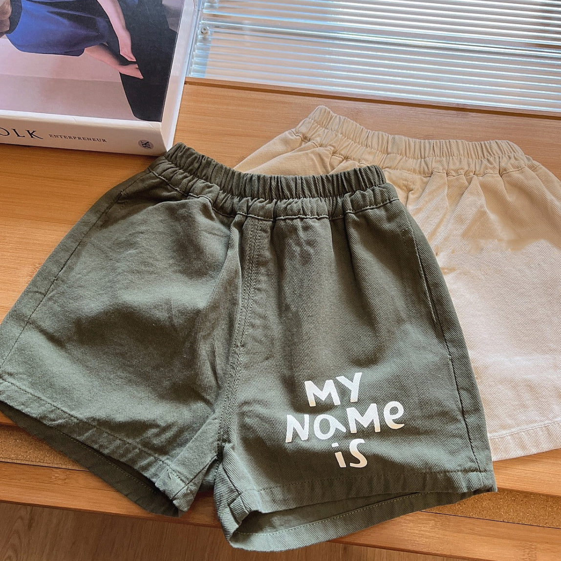 Baby Kid Boys Letters Shorts Wholesale 240409199