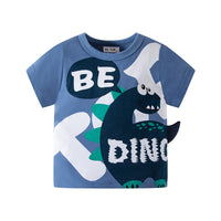 Load image into Gallery viewer, Baby Kid Boys Letters Dinosaur Tops Wholesale 24040920
