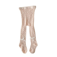Load image into Gallery viewer, Baby Girls Solid Color Bow Leggings Wholesale 240409212
